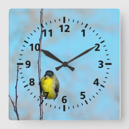 Uhr - Gelbe Finte