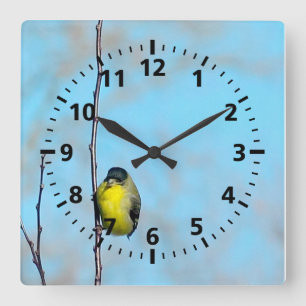 Uhr - Gelbe Finte