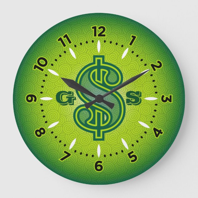 Uhr - Grün (Vorderseite)