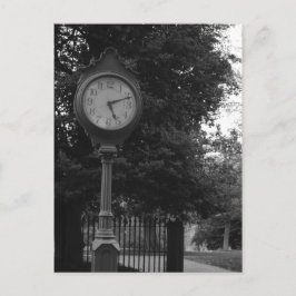 Uhr, Hauptstadt Gebäude Grounds Richmond, VA Postkarte