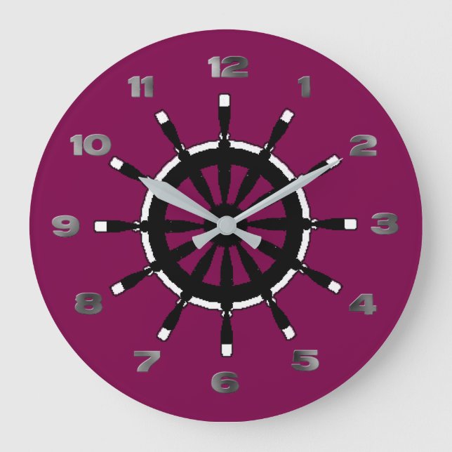 Uhr - Helm für schwarze Schiffe (Vorderseite)