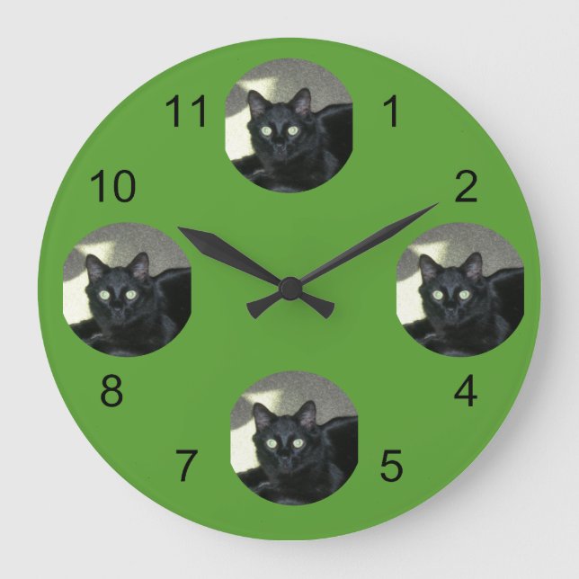 Uhr - Ihr Haustier im Scheinwerferlicht (Vorderseite)