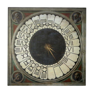 Uhr im Dom von Paolo Uccello Fliese