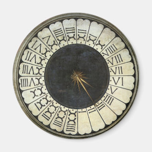 Uhr im Dom von Paolo Uccello Magnet