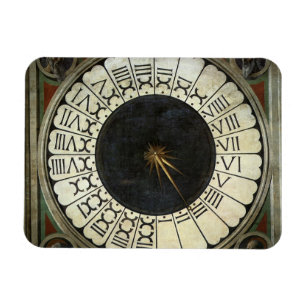 Uhr im Dom von Paolo Uccello Magnet
