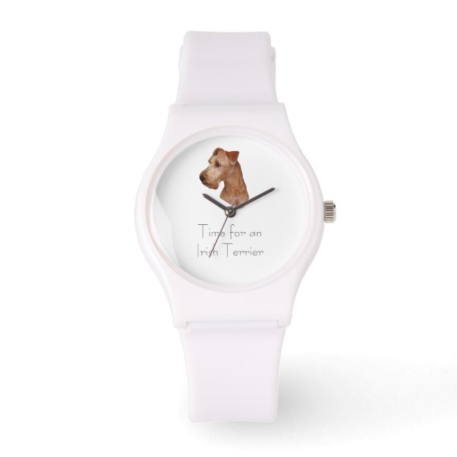 Uhr "Irish Terrier" (Vorderseite)