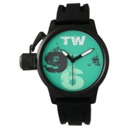 Uhr ist Sport Mann 96 Green