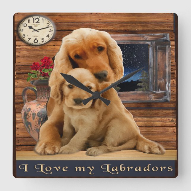 Uhr Labrador Retretour (Vorderseite)