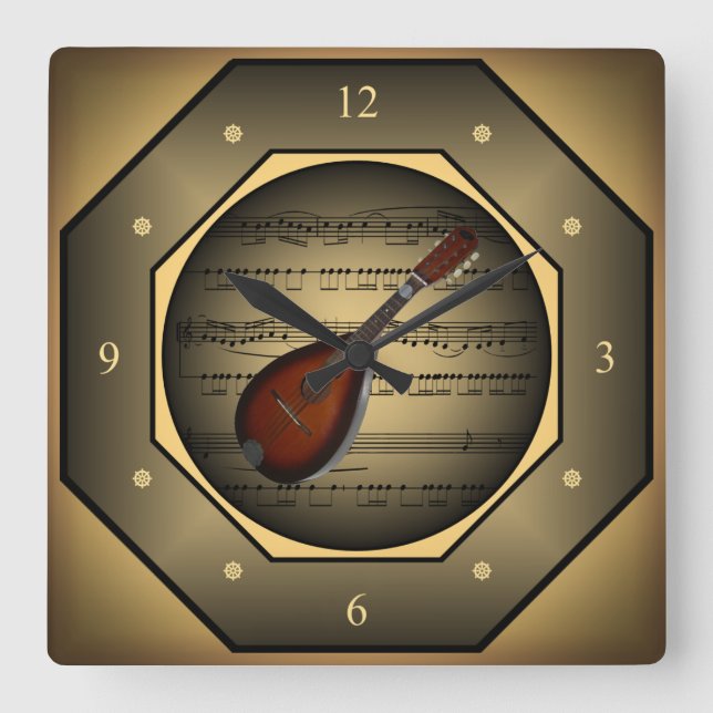 Uhr ~ Mandolin~ Sheet Music ~ Toskana ~ (Vorderseite)