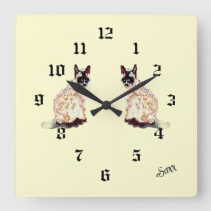 Uhr : Meow , Liebe .