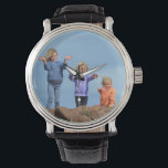 Uhr mit deinem eigenem Foto gestalten<br><div class="desc">Passe diese tolle Uhr mit deinem eigenem Foto/Bild an. Perfekt als Geschenk für jede Gelegenheit.</div>