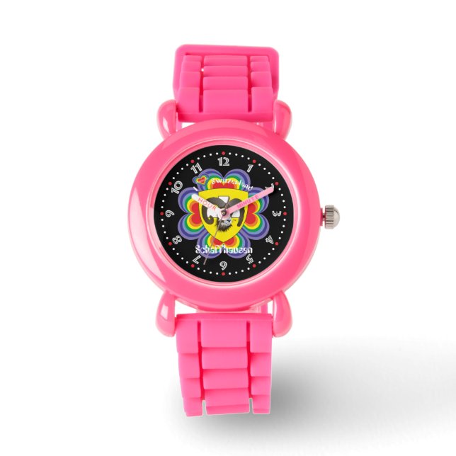 Uhr mit Schweizer-Entwurf Schaffhausen Schweiz (Vorderseite)