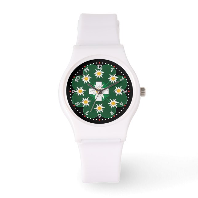 Uhr mit Schweizer-Entwurf Schweiz Suisse (Vorderseite)