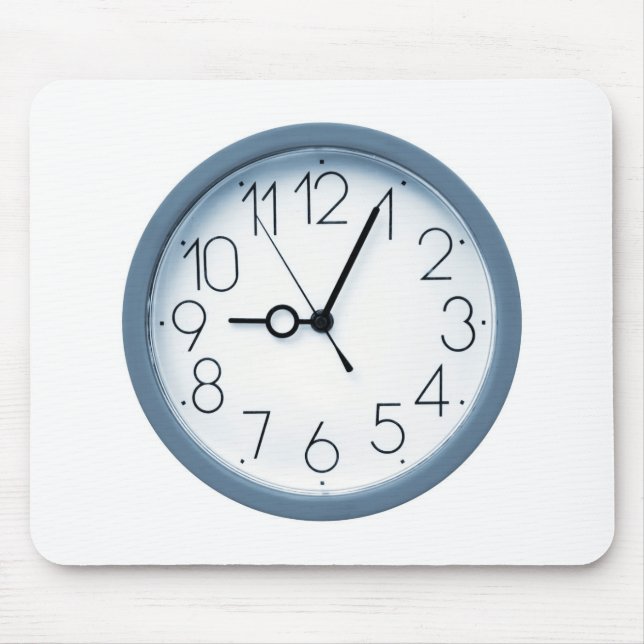 Uhr Mousepad (Vorne)