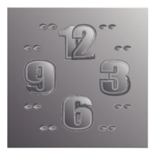 Uhr Poster
