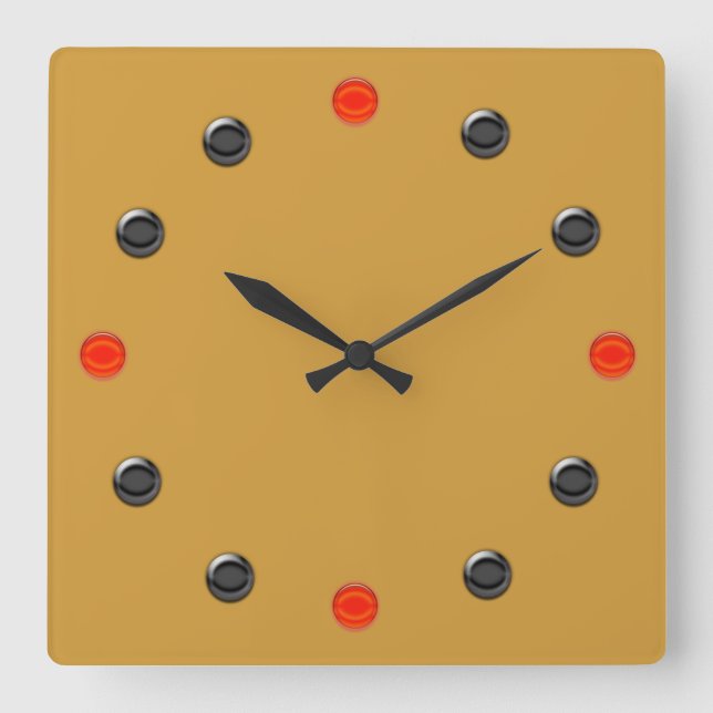 Uhr - Retro-60er (Vorderseite)