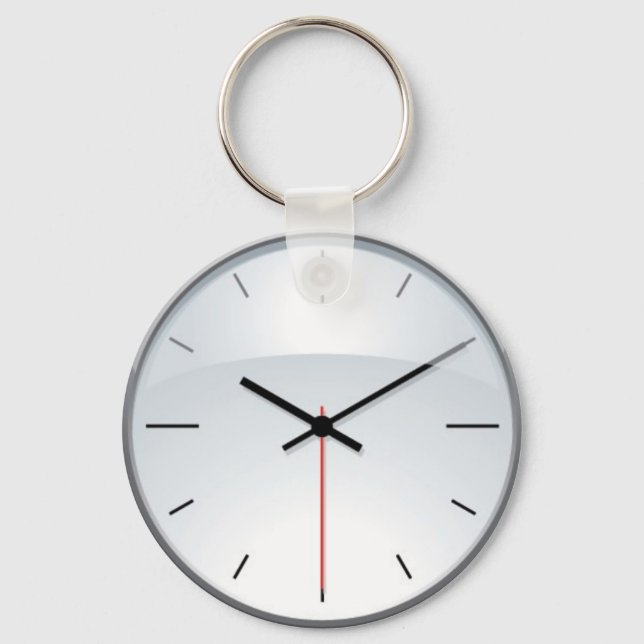 Uhr Schlüsselanhänger (Vorderseite)