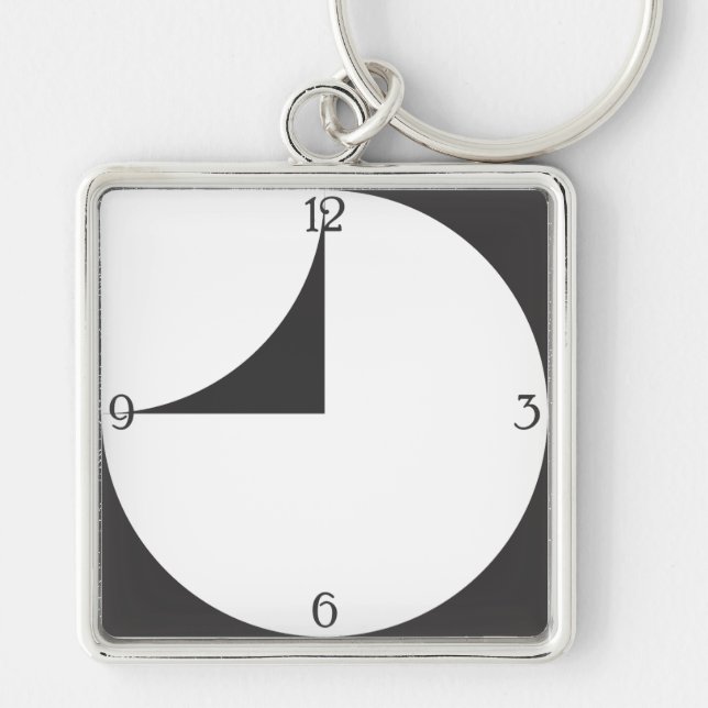 Uhr Schlüsselanhänger (Vorne)