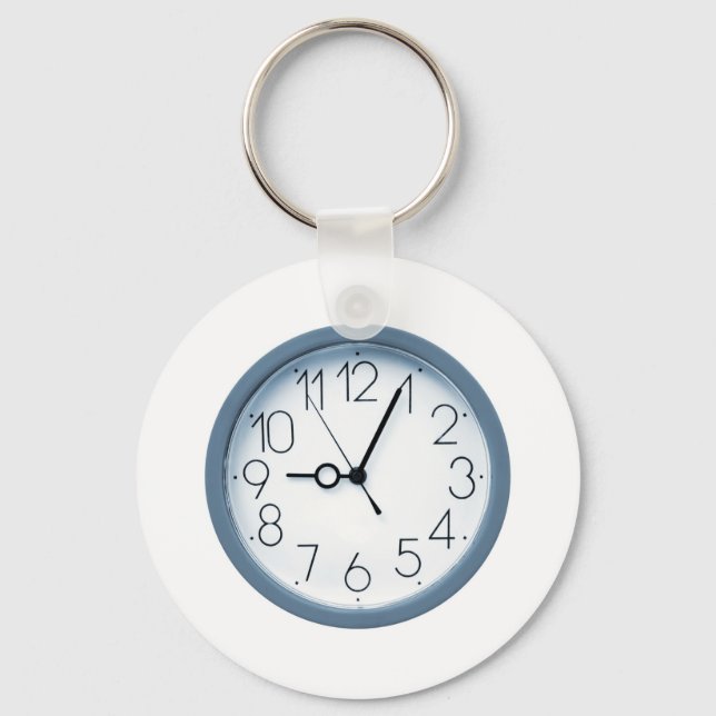 Uhr Schlüsselanhänger (Vorderseite)