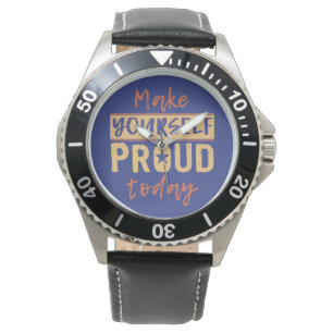 Uhren, die Sie selbst stolz machen Armbanduhr
