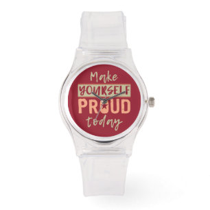 Uhren, die Sie selbst stolz machen Armbanduhr