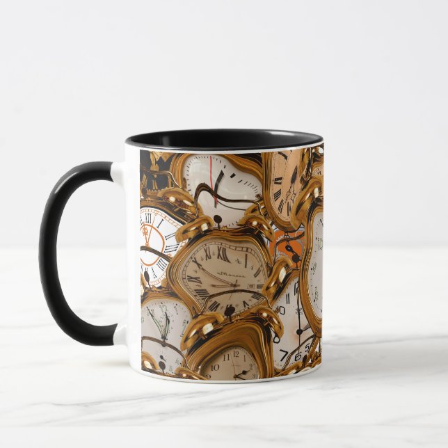Uhren Office Work School Club Shop Tasse (Links)