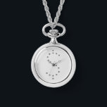 Uhrenhalskette und Design Armbanduhr<br><div class="desc">Die Dollar Design-Frauen sehen sich eine Kette an</div>