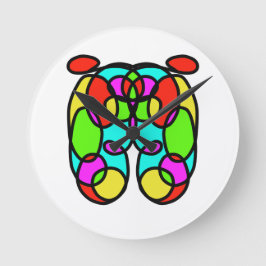 Uhrenmauerwerk Runde Wanduhr