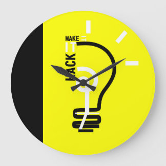 Uhrhack it Make it V1 Große Wanduhr