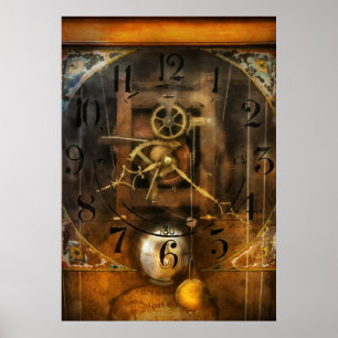 Uhrmacher - Eine scharf aussehende Uhr Poster