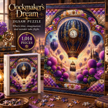 Uhrmacher-Traum Fantasy 1.014-Teile-Jigsaw-Puzzle