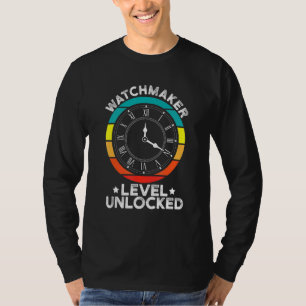 Uhrmacher-Uhrmacher-Uhrmacher für Vintage Uhr T-Shirt