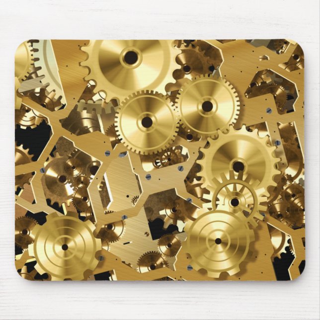 Uhrwerk 1 mousepad (Vorne)
