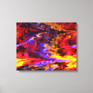 Uhrwerk 2 überzogene Canvas Leinwanddruck