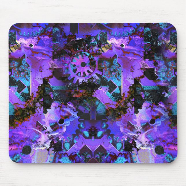 Uhrwerk 4 Mousepad (Vorne)