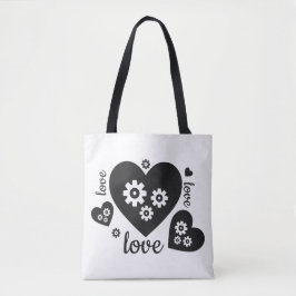Uhrwerk Herz Tote Tasche