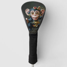 Uhrwerk-Höhlenhüter – Der flüsternde Affe  Golf Headcover