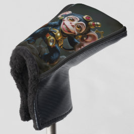 Uhrwerk-Höhlenhüter – Der flüsternde Affe  Golf Headcover