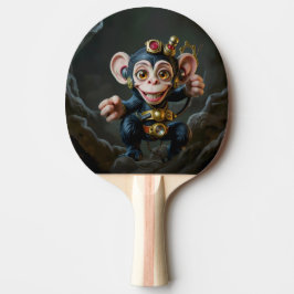 Uhrwerk-Höhlenhüter – Der flüsternde Affe  Tischtennis Schläger