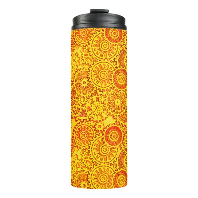 Uhrwerk Thermosbecher (Vorderseite)