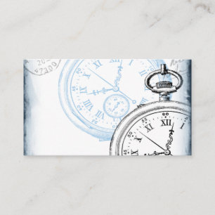 Uhrzeitmaschine für die antike Pocket Watch Uhr Visitenkarte