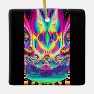 Uhtempel Keramikornament