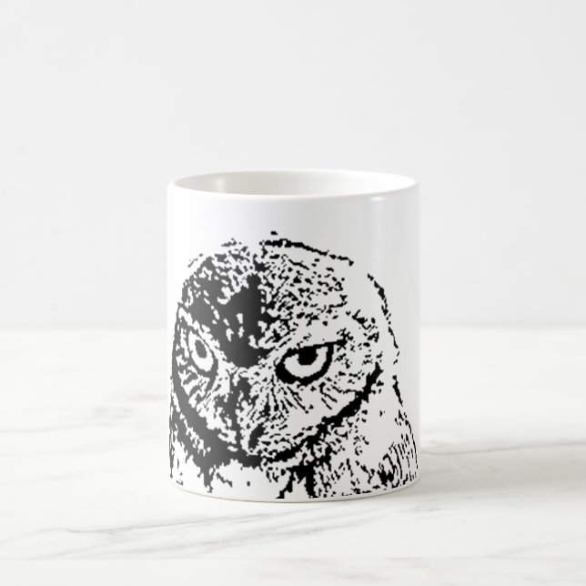 Uhu Kaffeetasse (Mittel)