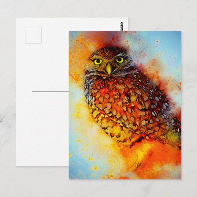 Uhu Postkarte (Vorne/Hinten)