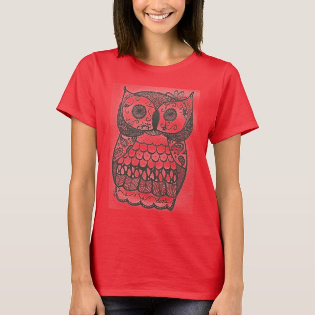 Uhu T-Shirt (Vorderseite)