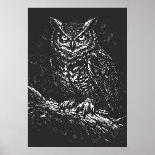 Uhu — von BurnsInHell Poster