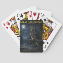 Uhu-Wald-Tiere-Poker