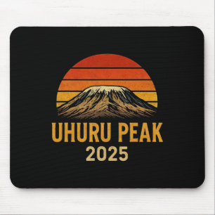 Uhuru-Gipfelbesteigung Kilimandscharo Tansania 202 Mousepad