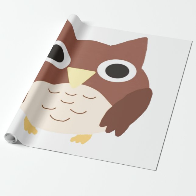 Uhusmalerei Geschenkpapier (Ungerollt)