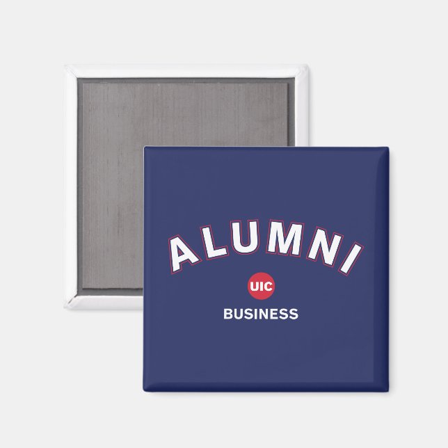 UIC Alumni Business Magnet (Vorderseite/Rückseite)